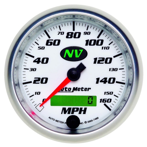 [ATM-7488] AutoMeter 3-3/8" SPEEDOMETER, 0-160 MPH, ELECTRIC, NV