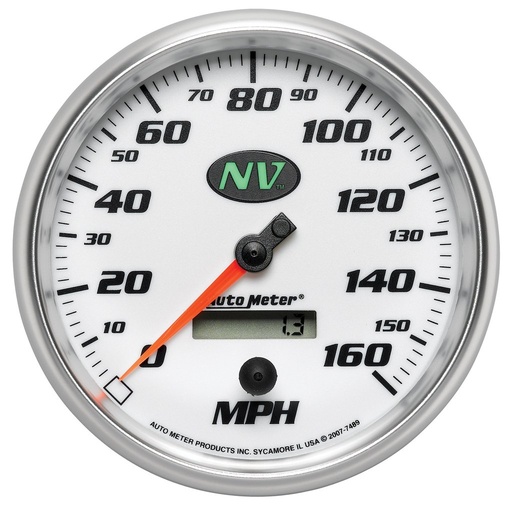 [ATM-7489] AutoMeter 5" SPEEDOMETER, 0-160 MPH, ELECTRIC, NV