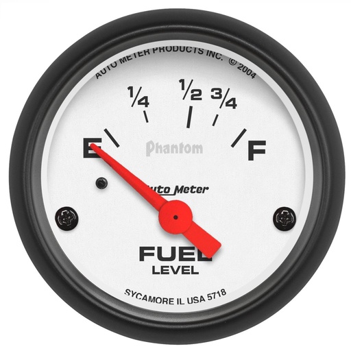 [ATM-5718] AutoMeter 2-1/16" FUEL LEVEL, 16-158 Ω, AIR-CORE, PHANTOM