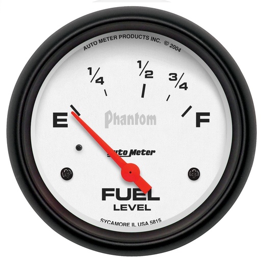 [ATM-5815] AutoMeter 2-5/8" FUEL LEVEL, 73-10 Ω, AIR-CORE, PHANTOM