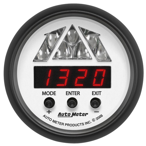 [ATM-5787] AutoMeter 2-1/16" DIGITAL PRO SHIFT LIGHT, 0-16,000 RPM, PHANTOM