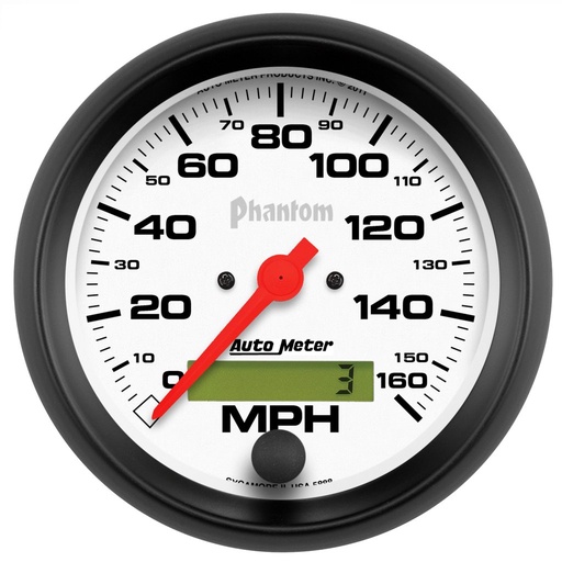 [ATM-5888] AutoMeter 3-3/8" SPEEDOMETER, 0-160 MPH, ELECTRIC, PHANTOM