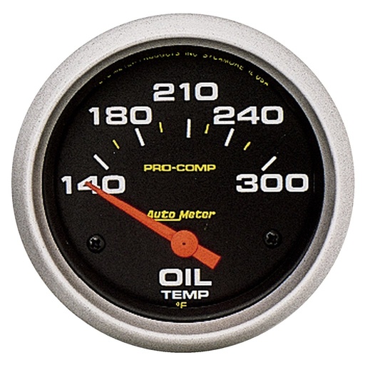 [ATM-5447] AutoMeter 2-5/8" OIL TEMPERATURE, 140-300 °F, AIR-CORE, PRO-COMP