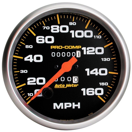 [ATM-5154] AutoMeter 5" SPEEDOMETER, 0-160 MPH, MECHANICAL, PRO-COMP
