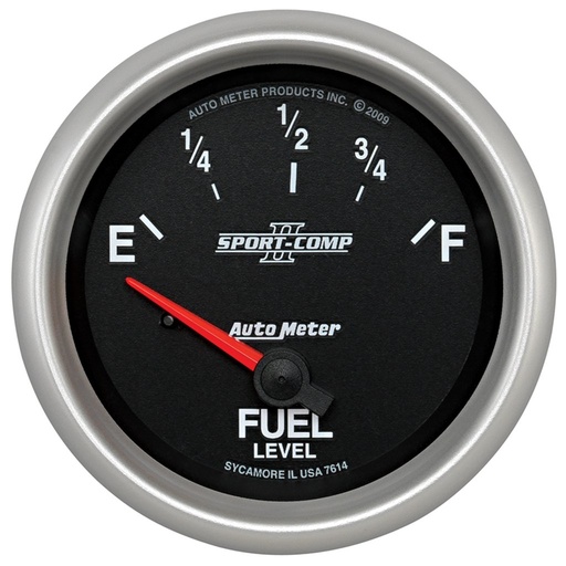 [ATM-7614] AutoMeter 2-5/8" FUEL LEVEL, 0-90 Ω, AIR-CORE, GM, SSE, SC II