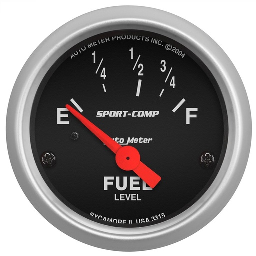 [ATM-3315] AutoMeter 2-1/16" FUEL LEVEL, 73-10 Ω, AIR-CORE, SPORT-COMP