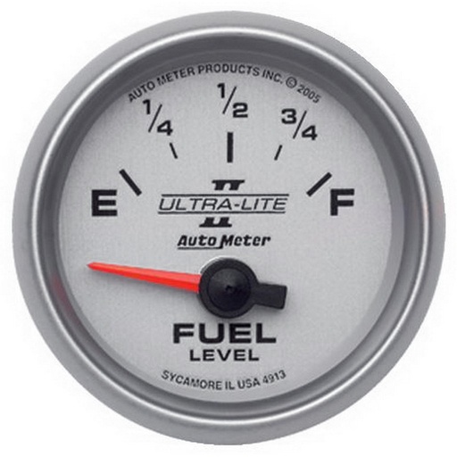 [ATM-4913] AutoMeter 2-1/16" FUEL LEVEL, 0-90 Ω, AIR-CORE, SSE, ULTRA-LITE II