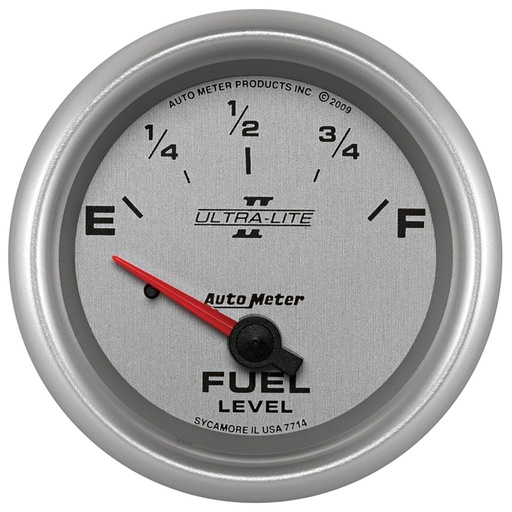 [ATM-7714] AutoMeter 2-5/8" FUEL LEVEL, 0-90 Ω, AIR-CORE, GM, SSE, ULTRA-LITE II
