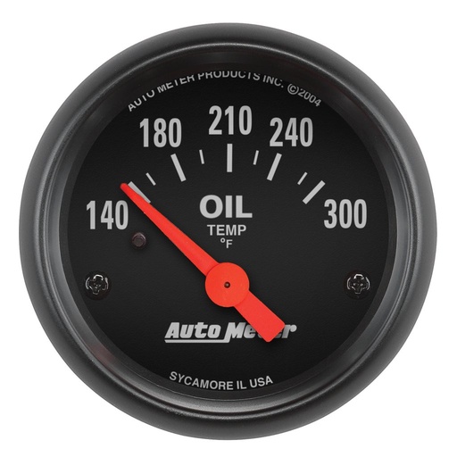 [ATM-2639] AutoMeter 2-1/16" OIL TEMPERATURE, 140-300 °F, AIR-CORE, Z-SERIES