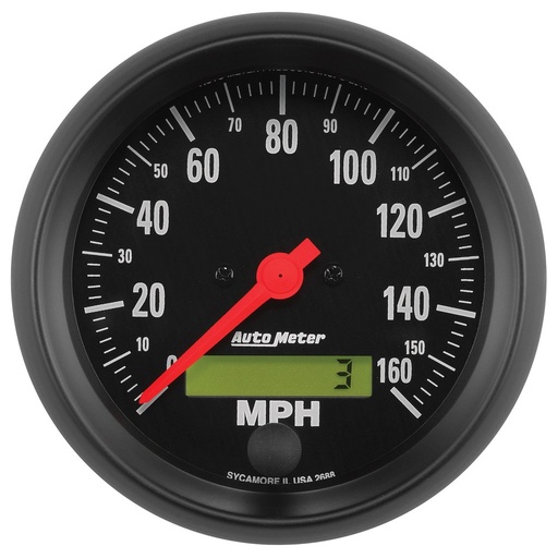 [ATM-2688] AutoMeter 3-3/8" SPEEDOMETER, 0-160 MPH, ELECTRIC, Z-SERIES
