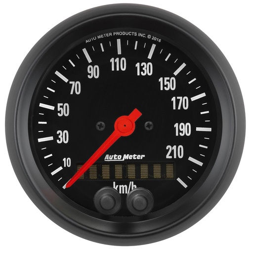 [ATM-2680-M] AutoMeter 3-3/8" GPS SPEEDOMETER, 0-225 KM/H, Z-SERIES