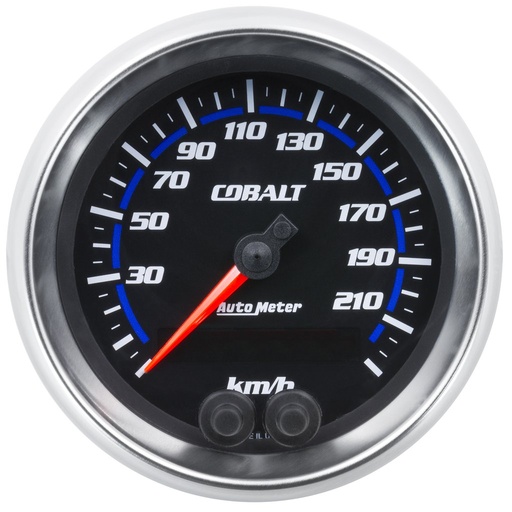 [ATM-6280-M] AutoMeter 3-3/8" GPS SPEEDOMETER, 0-225 KM/H, COBALT