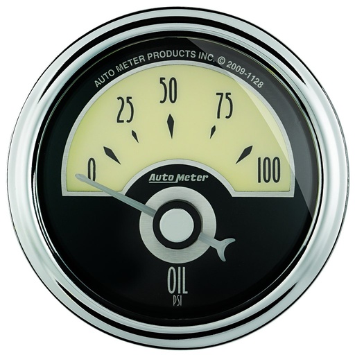 [ATM-1126] AutoMeter 2-1/16" OIL PRESSURE, 0-100 PSI, AIR-CORE, AIR-CORE, CRUISER AD