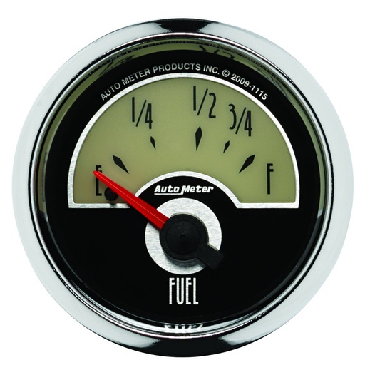 [ATM-1115] AutoMeter 2-1/16" FUEL LEVEL, 73-10 Ω, AIR-CORE, CRUISER