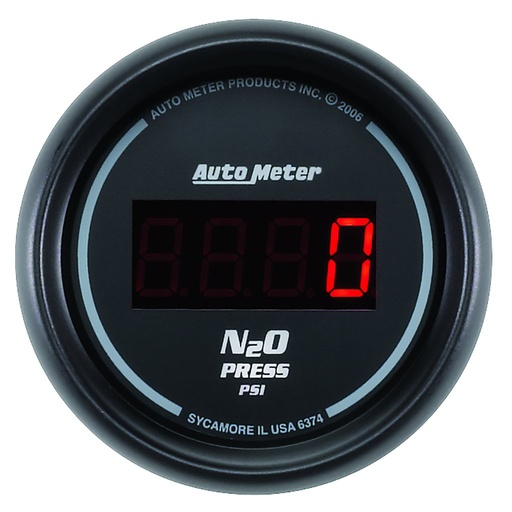 [ATM-6374] AutoMeter 2-1/16" NITROUS PRESSURE, 0-1600 PSI, SPORT-COMP DIGITAL