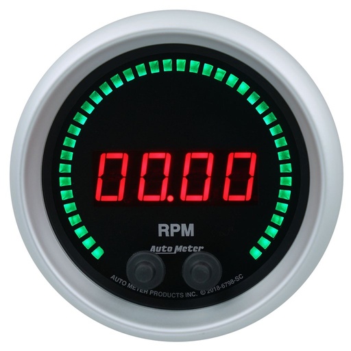 [ATM-6798-SC] AutoMeter 3-3/8" tachometer, 0-16K RPM, IN-DASH, SPORT-COMP ELITE DIGITAL