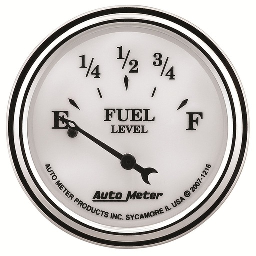 [ATM-1216] AutoMeter 2-1/16" FUEL LEVEL, 240- 33 Ω, AIR-CORE, LED, SSE, OTWII