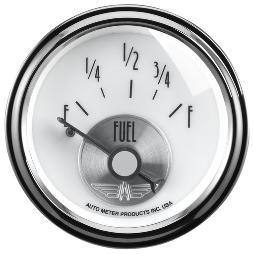 [ATM-2015] AutoMeter 2-1/16" FUEL LEVEL, 0-90 Ω, AIR-CORE, PRESTIGE PEARL
