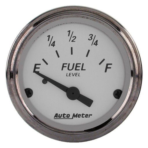 [ATM-1905] AutoMeter 2-1/16" FUEL LEVEL, 73-10 Ω, AIR-CORE, AMERICAN PLATINUM