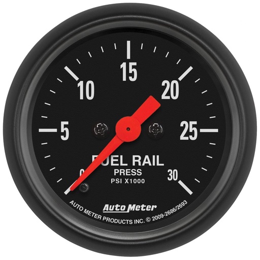 [ATM-2693] AutoMeter 2-1/16" FUEL RAIL PRESSURE, 0-30K PSI, STEPPER MOTOR, Z-SERIES