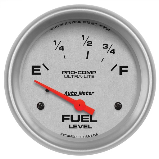 [ATM-4415] AutoMeter 2-5/8" FUEL LEVEL, 73-10 Ω, AIR-CORE, ULTRA-LITE