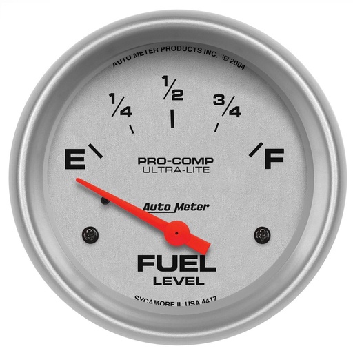 [ATM-4417] AutoMeter 2-5/8" FUEL LEVEL, 0-30 Ω, AIR-CORE, SSE, ULTRA-LITE