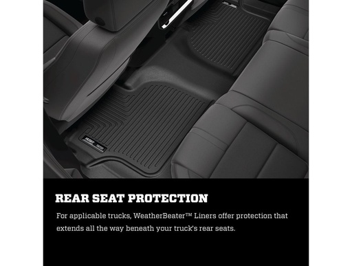 [HUL-13221] HUSKY LINERS WB FRONT FLOOR LINER - GMC CANYON 2023-2026