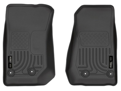 [HUL-18041] HUSKY LINERS WB FRONT FLOOR LINER - JEEP WRANGLER(JK) 2014-2018