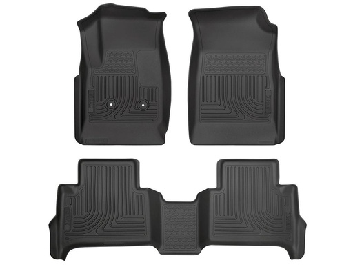 [HUL-93461] HUSKY LINERS WB FR & 2ND SEAT FLOOR LINER - GMC CANYON 2015-2022
