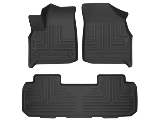 [HUL-93481] HUSKY LINERS WB FR & 2ND SEAT FLOOR LINER - BUICK ENCLAVE 2018-2023