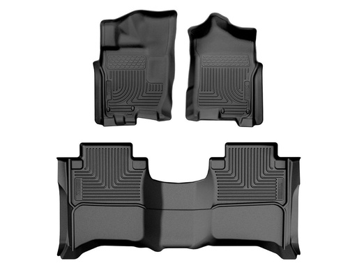 [HUL-93571] HUSKY LINERS WB FR & 2ND SEAT FLOOR LINER - NISSAN TITAN 2017-2019