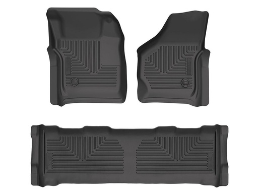 [HUL-93631] HUSKY LINERS WB FR & 2ND SEAT FLOOR LINER - FORD F-250 SUPER DUTY 1999-2007