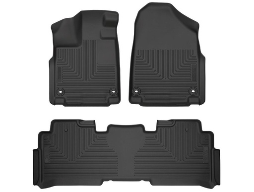 [HUL-93761] HUSKY LINERS WB FR & 2ND SEAT FLOOR LINER - HONDA ODYSSEY 2018-2025