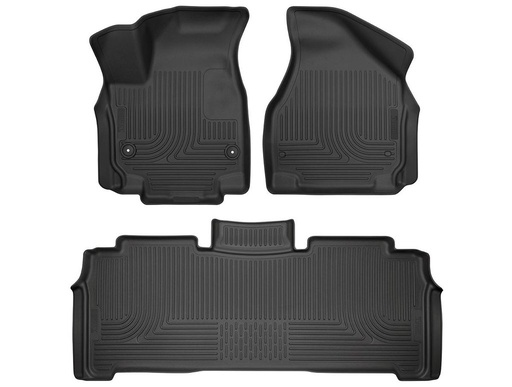 [HUL-93771] HUSKY LINERS WB FR & 2ND SEAT FLOOR LINER - CHRYSLER PACIFICA 2017-2024
