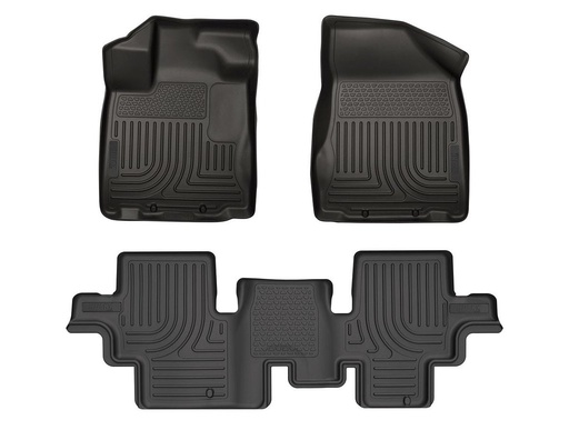 [HUL-93791] HUSKY LINERS WB FR & 2ND SEAT FLOOR LINER - NISSAN PATHFINDER 2013-2020