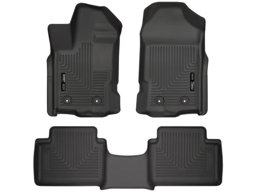 [HUL-93801] HUSKY LINERS WB FR & 2ND SEAT FLOOR LINER - FORD RANGER 2019-2023
