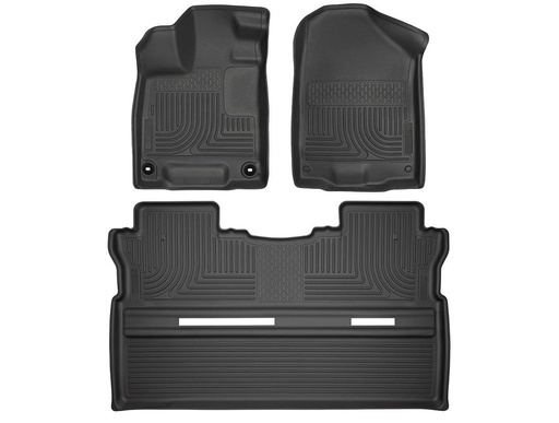 [HUL-93811] HUSKY LINERS WB FR & 2ND SEAT FLOOR LINER - HONDA RIDGELINE 2017-2025