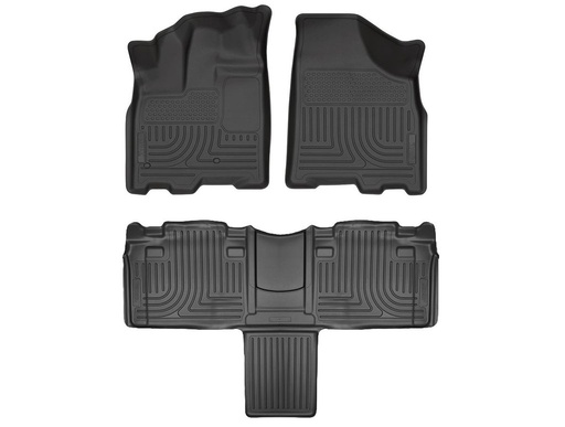 [HUL-93861] HUSKY LINERS WB FR & 2ND SEAT FLOOR LINER - TOYOTA SIENNA 2011-2020