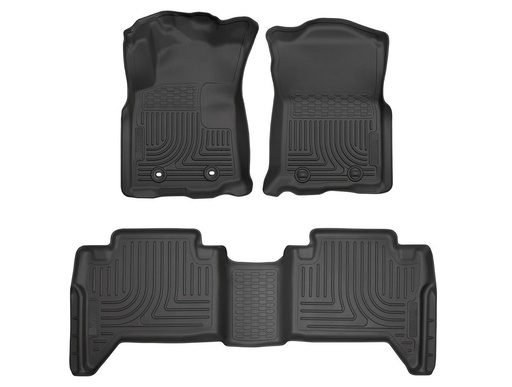[HUL-93881] HUSKY LINERS WB FR & 2ND SEAT FLOOR LINER - TOYOTA TACOMA 2016-2017