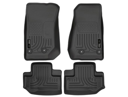 [HUL-93951] HUSKY LINERS WB FR & 2ND SEAT FLOOR LINER - JEEP WRANGLER(JK) 2011-2018