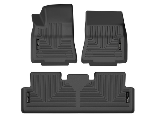 [HUL-95211] HUSKY LINERS WB FR & 2ND SEAT FLOOR LINER - TESLA Y 2020-2025