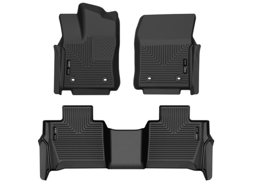 [HUL-95281] HUSKY LINERS WB FR & 2ND SEAT FLOOR LINER - TOYOTA SEQUOIA 2023-2026