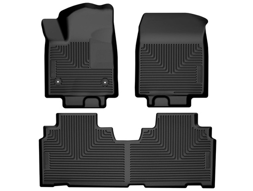 [HUL-95371] HUSKY LINERS WB FR & 2ND SEAT FLOOR LINER - CHEVROLET BLAZER EV 2024-2026