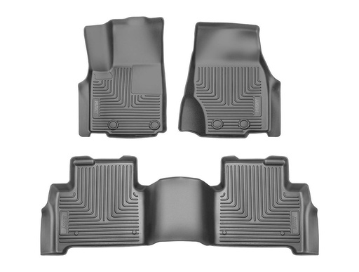 [HUL-95411] HUSKY LINERS WB FR & 2ND SEAT FLOOR LINER - JEEP GRAND CHEROKEE 2022-2025
