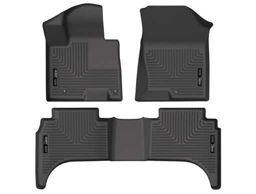 [HUL-95531] HUSKY LINERS WB FR & 2ND SEAT FLOOR LINER - HYUNDAI SANTA CRUZ 2022-2026
