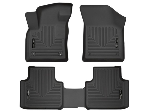 [HUL-95661] HUSKY LINERS WB FR & 2ND SEAT FLOOR LINER - VOLKSWAGEN ATLAS 2018-2025