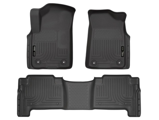 [HUL-95671] HUSKY LINERS WB FR & 2ND SEAT FLOOR LINER - NISSAN ARMADA 2019-2024