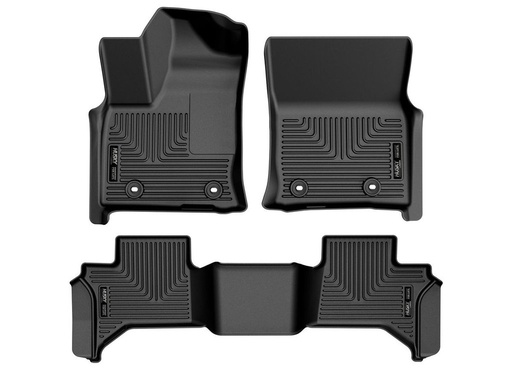 [HUL-95811] HUSKY LINERS WB FR & 2ND SEAT FLOOR LINER - TOYOTA LAND CRUISER 2022-2023