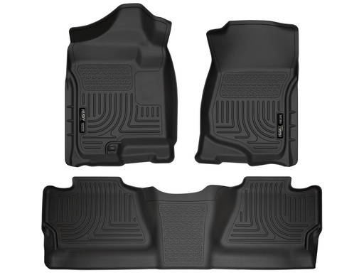[HUL-98201] HUSKY LINERS WB FR & 2ND SEAT FLOOR LNER-FW - GMC SIERRA 1500 2007-2013