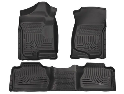 [HUL-98211] HUSKY LINERS WB FR & 2ND SEAT FLOOR LNER-FW - GMC SIERRA 1500 2007-2013